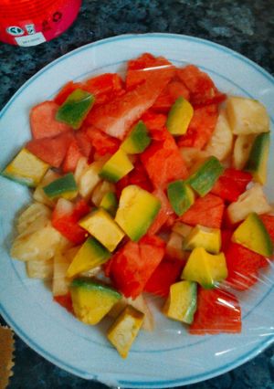 A picture of Fruit salad.