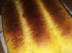 Una foto de Pan muy fácil rico y especial para lomito o milanesas