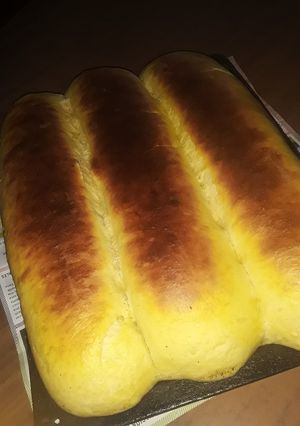 Una foto de Pan muy fácil rico y especial para lomito o milanesas