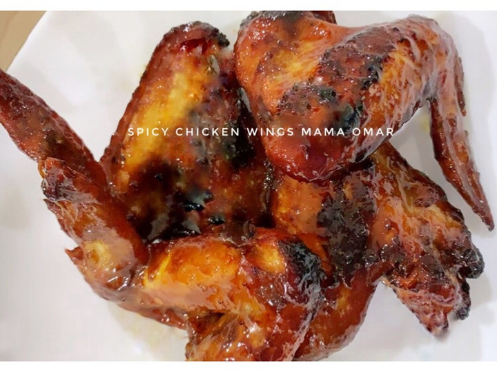 Standar Bagaimana cara memasak Spicy chicken wings ala Korea  nikmat