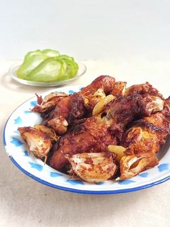 Foto resep Ayam Goreng Bawang Putih Khas Batam