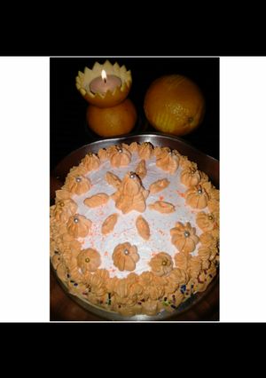 आँरेन्ज केक (Orange Cake Recipe In Marathi) रेसिपी चे मुख्य फोटो 