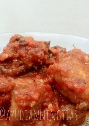 Foto resep balado cakalang