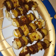 A picture of Protein skewer.