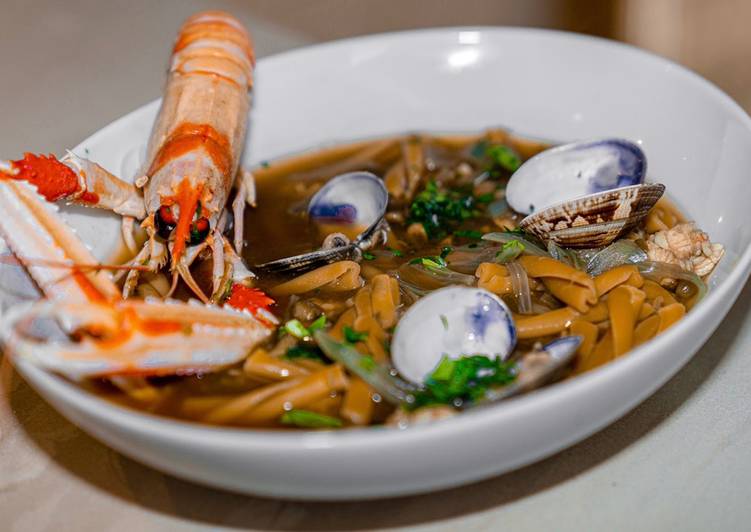 Minestra di Pasta allo Scoglio