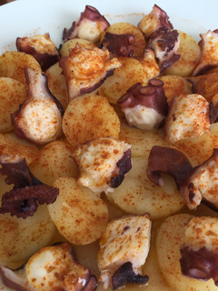 Una foto de Pulpo a la gallega rápido y fácil