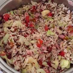Una foto de Ensalada de arroz