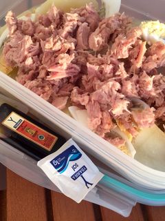 Una foto de Tupper ensalada de verano