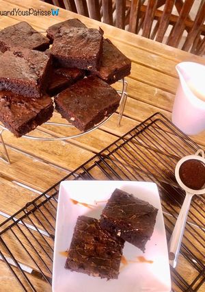 Une photo de Brownies moelleux classiques aux noix