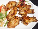 Alitas de pollo al broiler