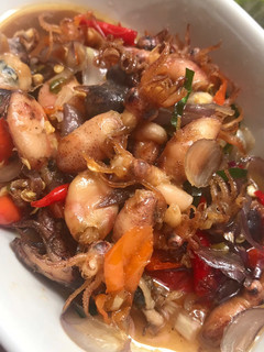 Foto resep Cumi Asin Sambal Matah