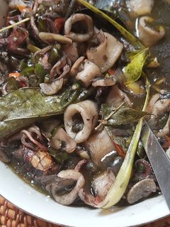 Foto resep Cumi pedas kuah hitam