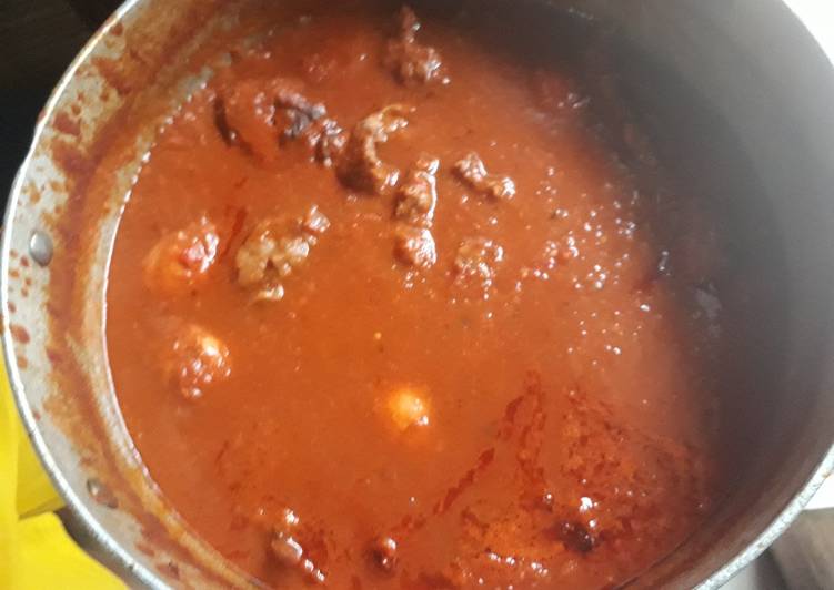 Simple Way to Make Speedy Tomato stew Cooking Basics for Beginners