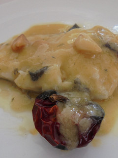 Una foto de Bacalao al pil pil y ñoras
