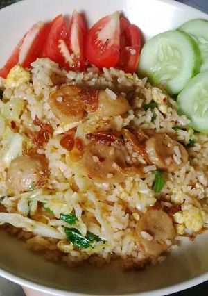 Foto resep Nasi Goreng Pedas Gila (aka nasi goreng rumahan)