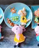 Cơm bento: Gia đình heo Peppa Pig