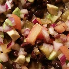 A picture of Black Bean Relish Dip.