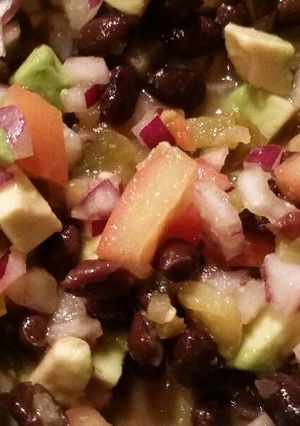 A picture of Black Bean Relish Dip.