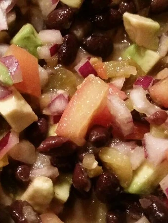 Easy Steps to Make Recipe Black Bean Relish Dip that is So Delicious, Delicious}