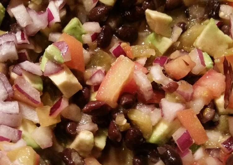 How to Make Speedy Black Bean Relish Dip