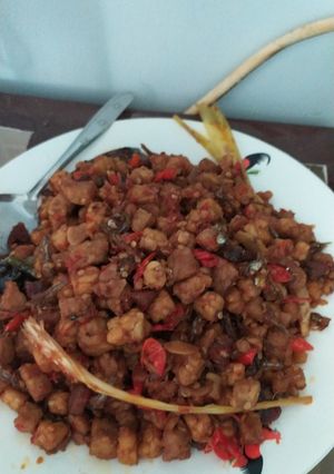 Foto resep 01. Tempe Oreg Pedes Manis by Dapur bu Dinda