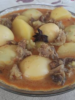 Foto resep Gulai Telur Tetelan Kentang