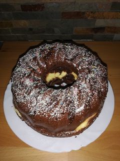 Csokis-túrós kuglóf recept fotója
