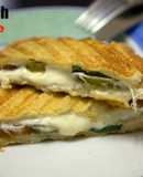 Sándwich caprese
