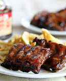 Costillas a la barbacoa 
