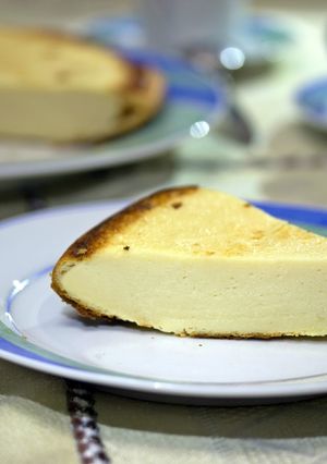 Una foto de Tarta de quesitos