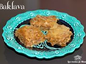 Una foto de baklava pistacho