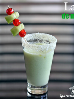Una foto de Lassi de melón