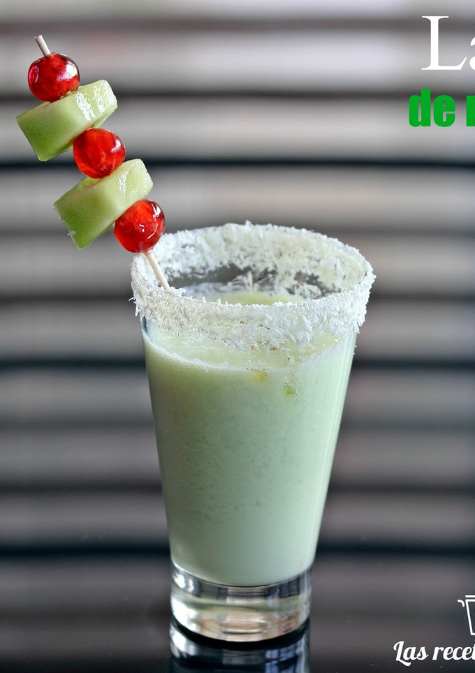 Una foto de Lassi de melón 