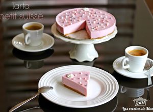 Una foto de Tarta de petit suisse 