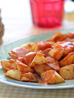 Una foto de Tomate frito casero