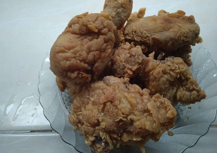 Bagaimana Membuat Kentucky ayam crispy yang Bikin Ngiler