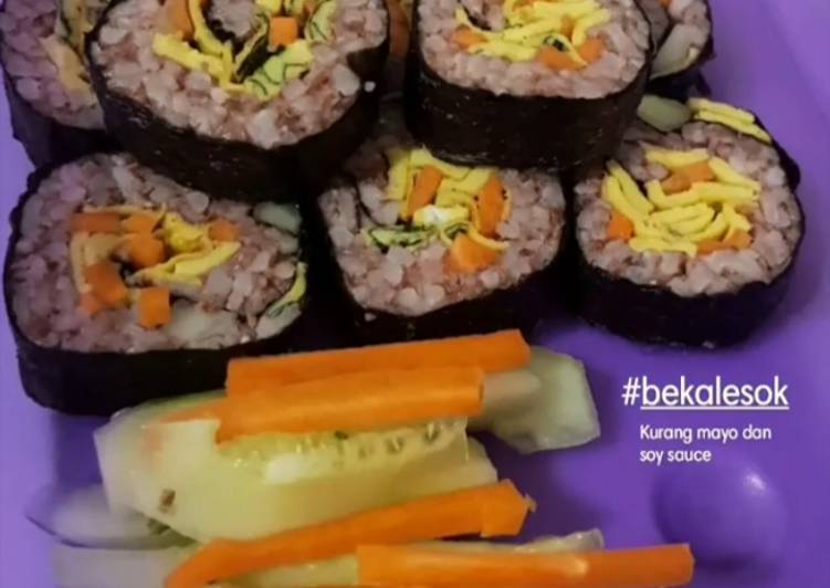 YUK DICOBA! Resep Rahasia Kimbap ala diet