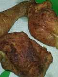 Pollo frito casero