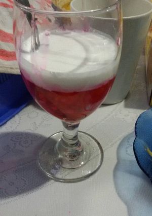 Foto resep Es merah delima