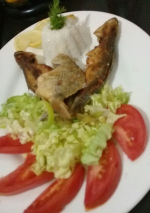 صورة لوصفة سمك مقلي