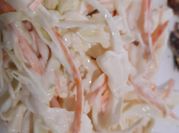 Una foto de coleslaw