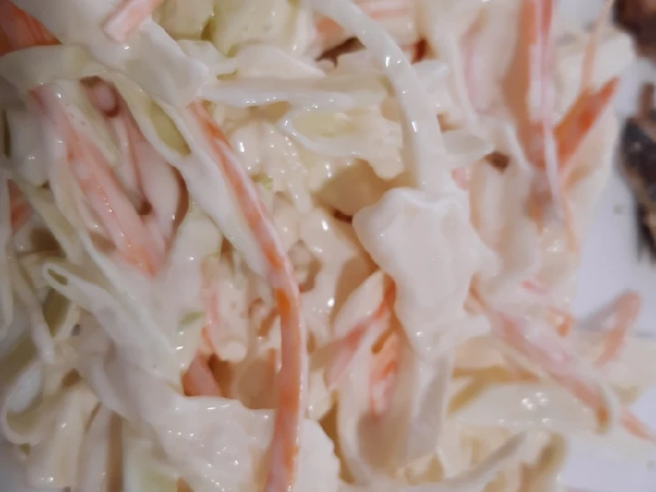 Pasos sencillos para Hacer Coleslaw, ensalada americana o ensalada de col y zanahoria  que Muy delicioso