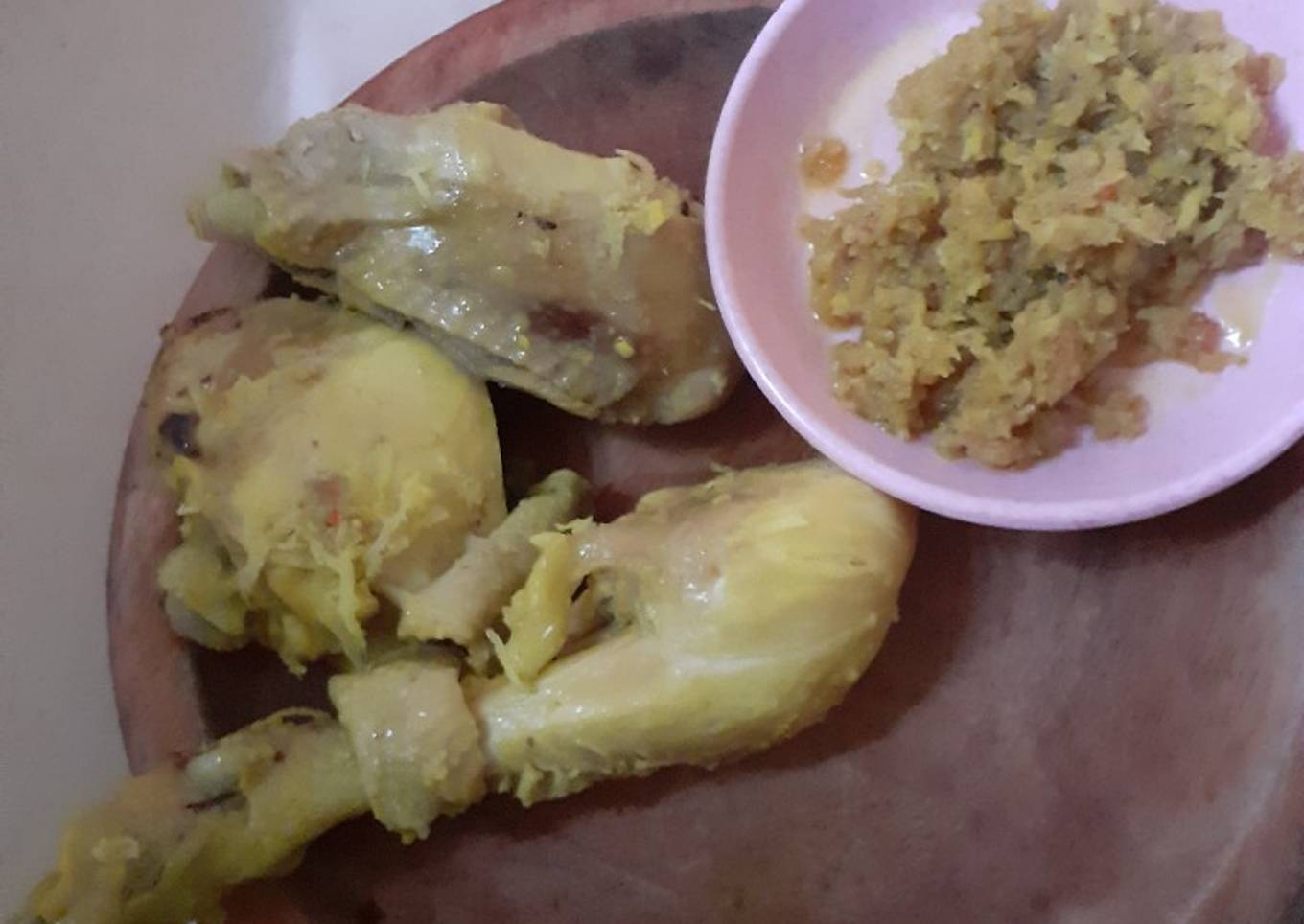 Ayam Ungkap Serundeng