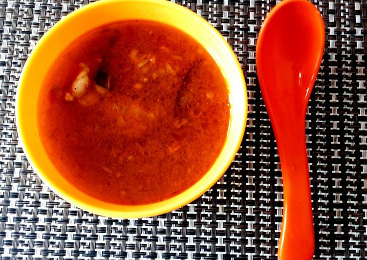How to Prepare Super Quick Homemade Mutton Yakhni Soup..