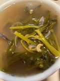 Canh rau muống me