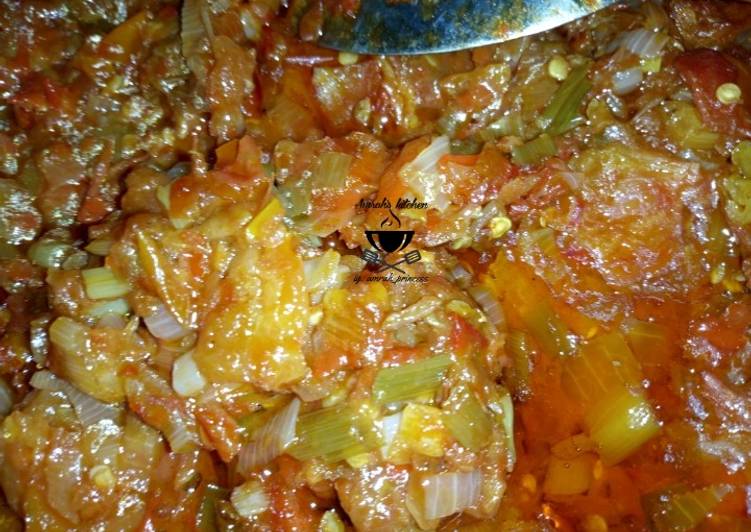 Recipe of Award-winning Tomato sauce