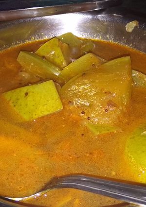 A picture of Raw mango curry.