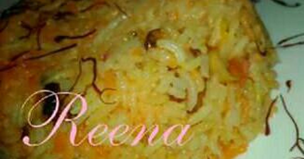 Kesari Rice Recipe by Reena Varshney - Cookpad
