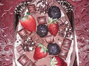 Una foto di cioccolato uovo di pasqua