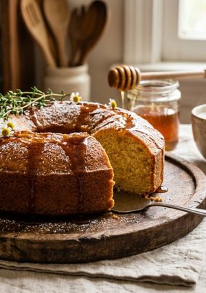 Foto di Torta latte caldo e miele